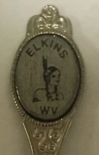 Elkins West Virginia Vintage Souvenir Spoon Collectible