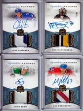 2015-16 The Cup Signature Patches Jake Virtanen RC PATCH AUTO /99 - CANUCKS