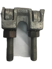 Penn-Union LDN-050N Bronze Double Eyebolt Terminal USIP Antenna Ground Rod Clamp