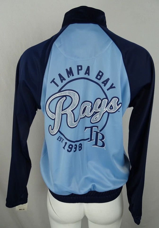 Tampa Bay Rays MLB G-III Women's Track Jacket - Image 3 of 4