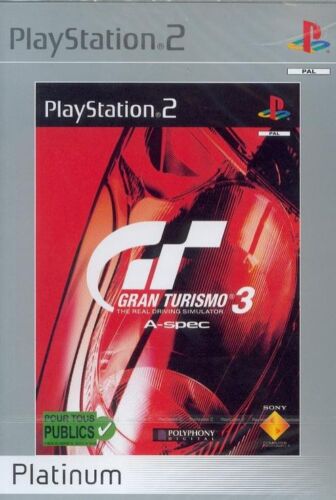 JUEGOS Gran Turismo 3 A -Spec Platinum para PlayStation 2 (PS2) - Imagen 1 de 1