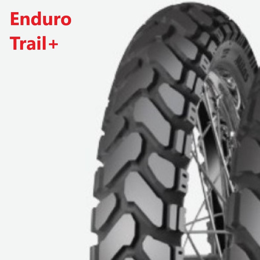 Adventure Motorcycle Tyre Mitas Enduro Trail+ 110/80 B19 59H TL Front Honda