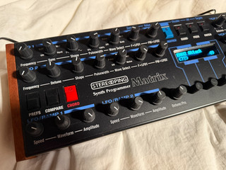Stereoping controller for Oberheim Matrix 6R