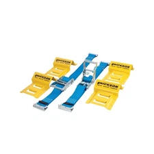 Erickson Wheel Chock Tie-Down Kit, 2 in x 7.5 ft, Double Slotted E-Fitting, F...