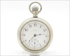 Antique c. 1910 Elgin Grade 294 18s 7j Pocket Watch Philadelphia Silverode Case