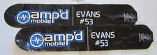 NOS 2007 TYLER EVANS #53 SUPERCROSS AMP'D MOBILE THUNDERSTIX PAIR memorabilia