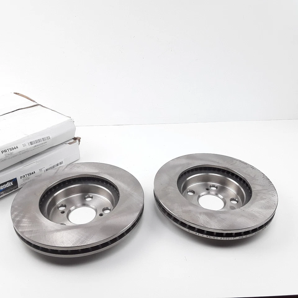 Kit de rotor de freno de disco delantero para Toyota Prius enchufable 12-15 Lexus CT200h 11-17 Foto 2 de 4