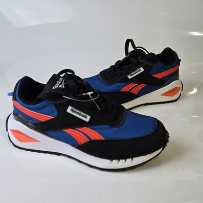 Reebok Royal Classic Jogger 3 Blue / Black / Orange Sneakers US Size 1