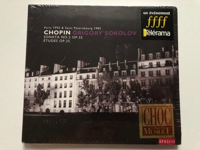 Chopin: Sonata No. 2, Op. 35/Etudes, Op. 25, SOKOLOV, GRIGORY (Chopin), CD