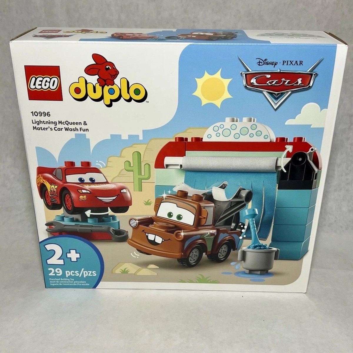 LEGO DUPLO: Lightning McQueen & Mater's Car Wash Fun (10996) for