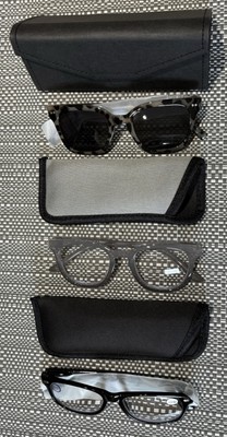 Kolibri polarisierte Sonnenbrille & Lesegerät 3,5 3-teiliges Set Grau Mix