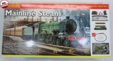 Mainline Steam Train Set Loco, Coaches, Track & Controller OO Gauge Hornby R1032