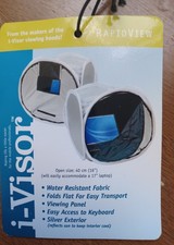 Seaport Digital i-Visor RapidView Viewing Hood 40cm Silver Water Resistant