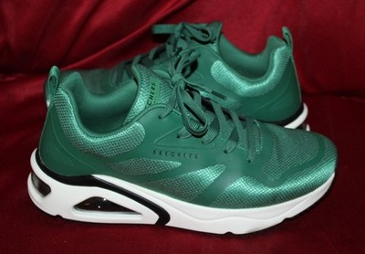 Skechers Tres-Air Uno Revolution-Airy Mens Green Sneakers Shoes Sz 9 St. Patrick