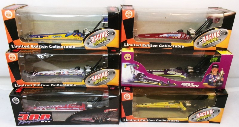 RCCA Lot of 6 1997 1/64 Top Fuel Dragsters! Limited Edition!