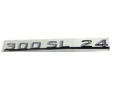 Typenzeichen 300SL24 Mercedes R129 Emblem Heckdeckel Chrom selbstklebend EM70415 Typenzeichen 300SL24 Mercedes R129 Emblem Heckdeckel Chrom selbstklebend EM70415