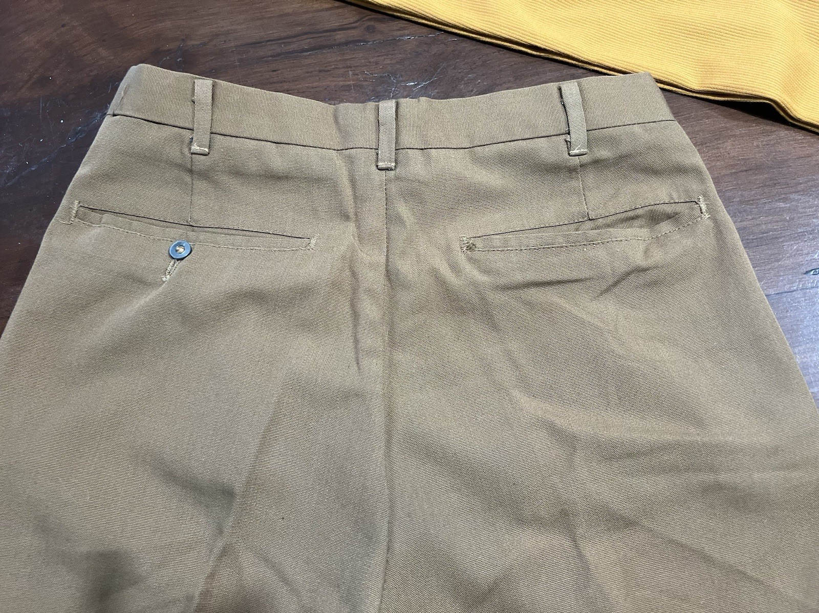 Men's Multicolor Solid Pattern Casual Pants Regul… - image 13