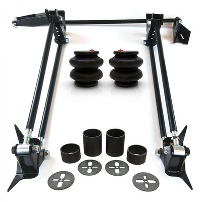 Parallel 4 Link/2600 Bags Weld On Kit for 37-48 Chevy fits tci shocks air ride 