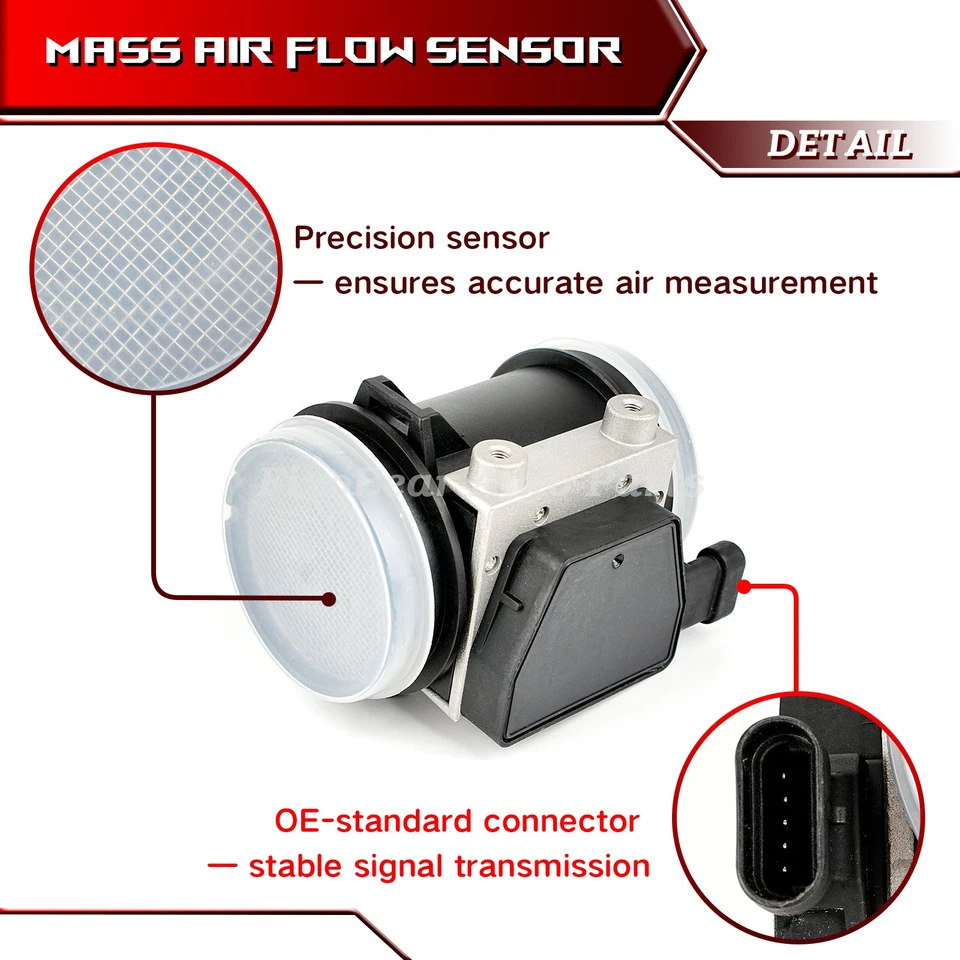 Mass Air Flow Sensor For 1985-1989 Chevrolet Camaro Pontiac 5.0L 5.7L 10042041 Foto 4 de 4