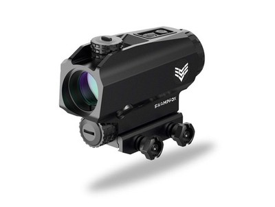 Swampfox Blade 1x25 Prism Scope, Amber BRC Reticle Matte Black