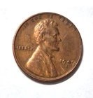 1949 S  Lincoln Wheat Cent, Penny Very Fine Condition