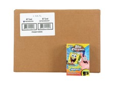 SPONGEBOB CHROME 25TH ANNIVERSARY 7-PACK BLASTER 40-BOX CASE (TOPPS 2025)