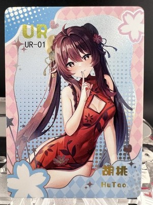 Hu Tao  Dream of Desire Card Goddess Story Anime Waifu Holo UR UR-01