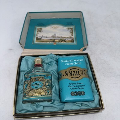 4711 Echt Kolnisch Wasser Eau de Cologne & Bar Soap Gift Set New C1