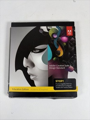 ADOBE CREATIVE SUITE 6 Design Standard Education Edition | eBay