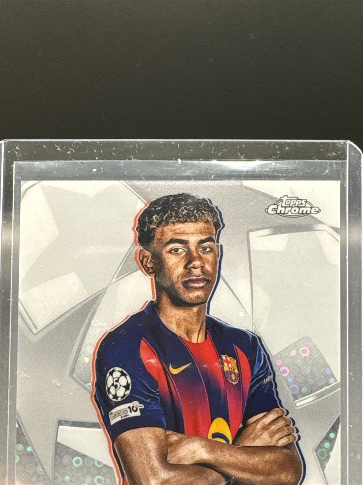 2025-26 Topps Uefa Club Competitions - Ultimate Stage Chrome Lamine Yamal #US-20 view 2