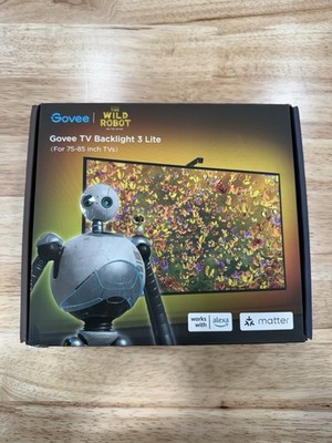 Govee TV Backlight 3 Lite with Fish-Eye Correction Function Sync to 75-85 Inch T