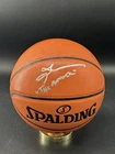 Allen Iverson HOF 76ers Signed Spalding Game Ball Basketball AUTO Fanatics