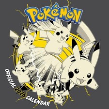 POKEMON 2026 SQUARE CALENDAR