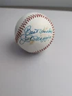 Joe Dimaggio Signed Official American League Baseball PSA COA.