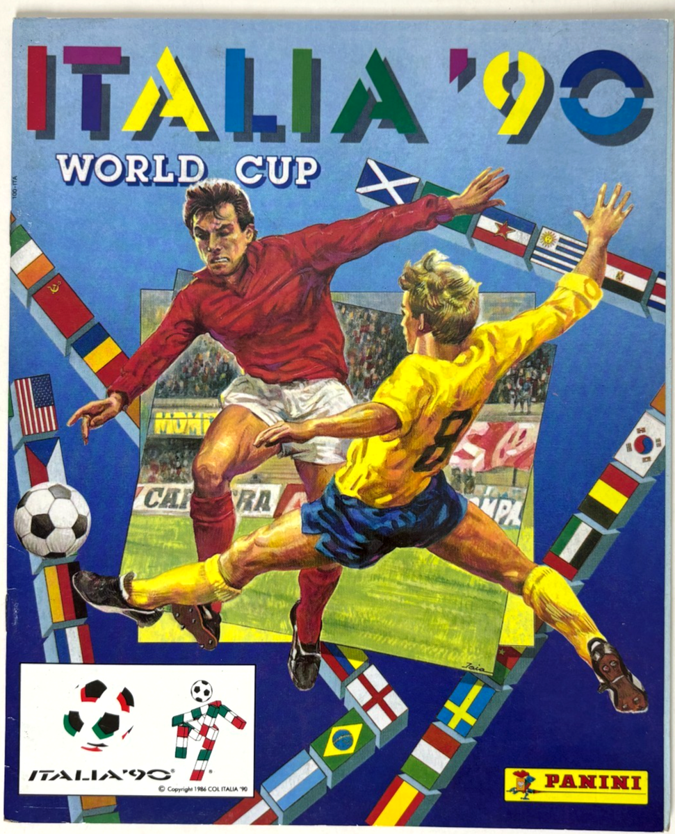FIFA World Cup ITALY 1990 PANINI Complete MAGAZINE Reprint DIEGO
