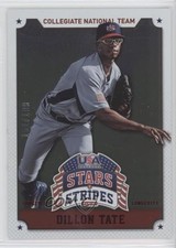 2015 Panini Stars and Stripes Longevity Parallel Ruby /199 Dillon Tate #33 z6b