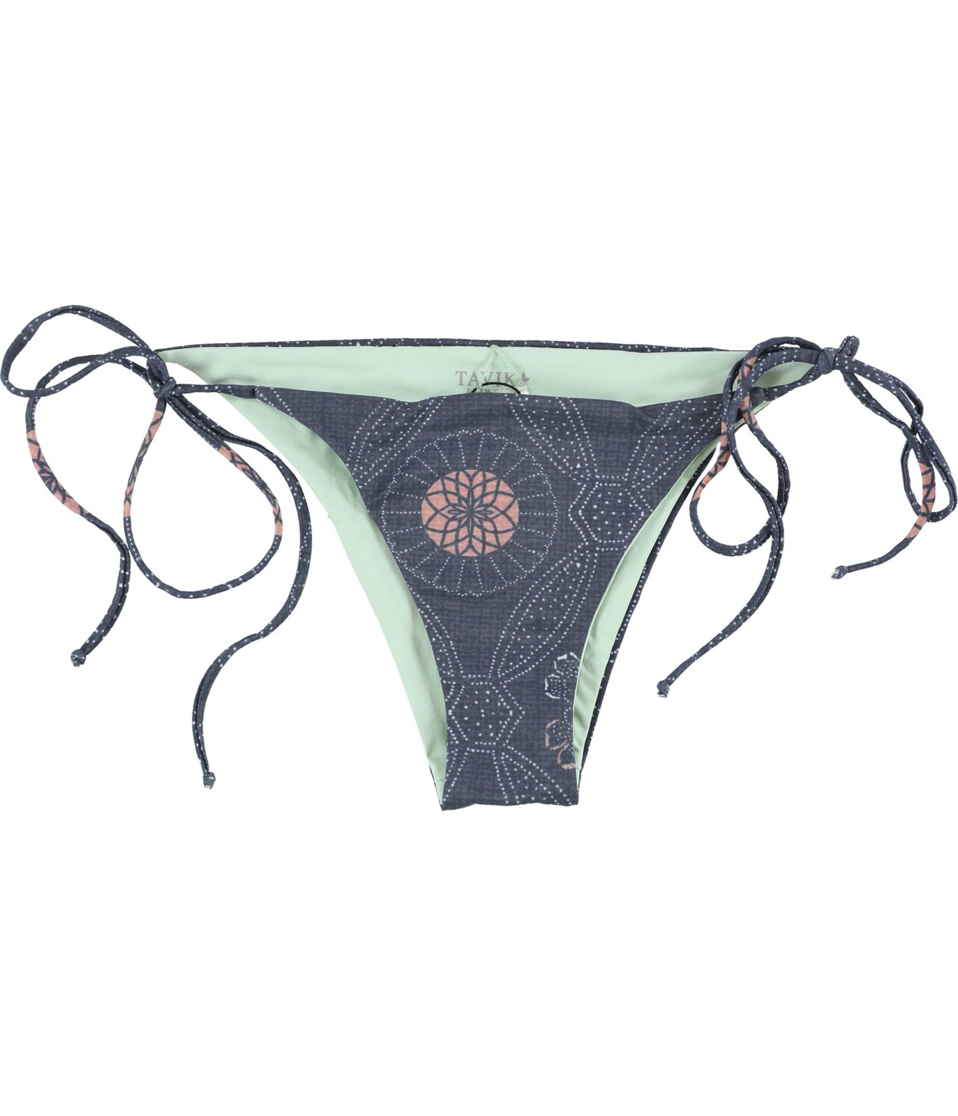Tavik Womens Tie Bikini Swim Bottom, Multicoloured, Small