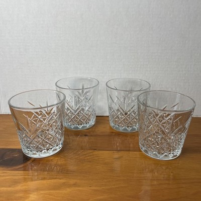 4 Paşabahçe Whiskey Rocks Glasses Timeless 12oz Double Old Fashioned