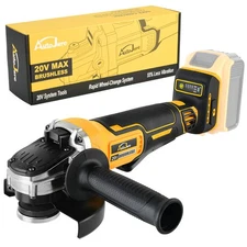Cordless Angle Grinder for Dewalt 20V Battery 4-1/2" Brushless 9000RPM Tool Only