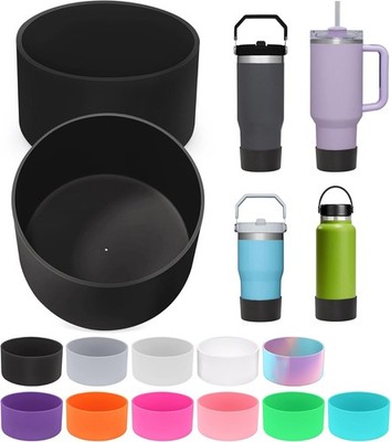 2 PCS for Stanley Boot, Silicone Bottom for Stanley Cup Boot Quencher Adventu...