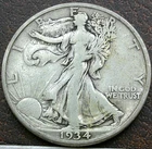 US 1934-S Walking Liberty Half Dollar  **