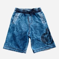 Gymboree Boys Blue Camo Cotton Cargo Shorts Size 4 Casual Summer Shorts Classic