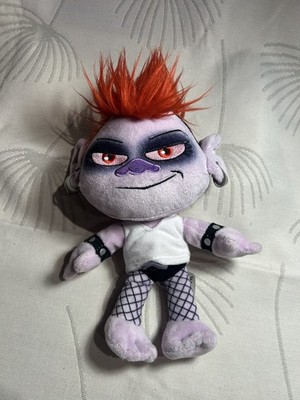 Queen Barb Troll Trolls World Tour Plüschtier Stofftier Rockmusik rote Haare 9 Zoll siehe Beschreibung