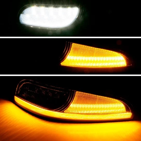 Luz de estacionamiento LED secuencial de esquina DRL para Chevy Corvette C5 97-04 Foto 2 de 4