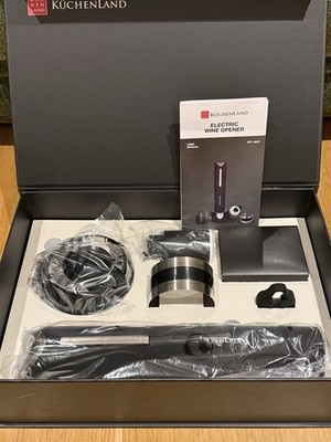 Komplettes elektrisches Weinöffner Geschenkset (6-teilig)