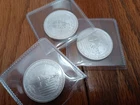 3-1/2 Oz .999 2015 Battle of The Coral Sea Round 1 and a half oz total =3 rounds