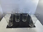 Coca Cola Clear 16oz Bell Glass - Enjoy Coke - Vintage 1970s (Set of 4)