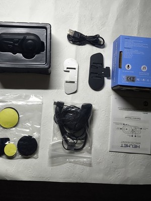 Universal Waterproof Bluetooth Motorcycle Helmet Headset Moto Intercom Speakers