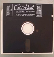 Commodore 64 Cisco Heat Disk All American Police Car Rave Image Works 1991