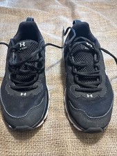 UNDER ARMOUR Assert Black Athletic Shoes US Size 5Y